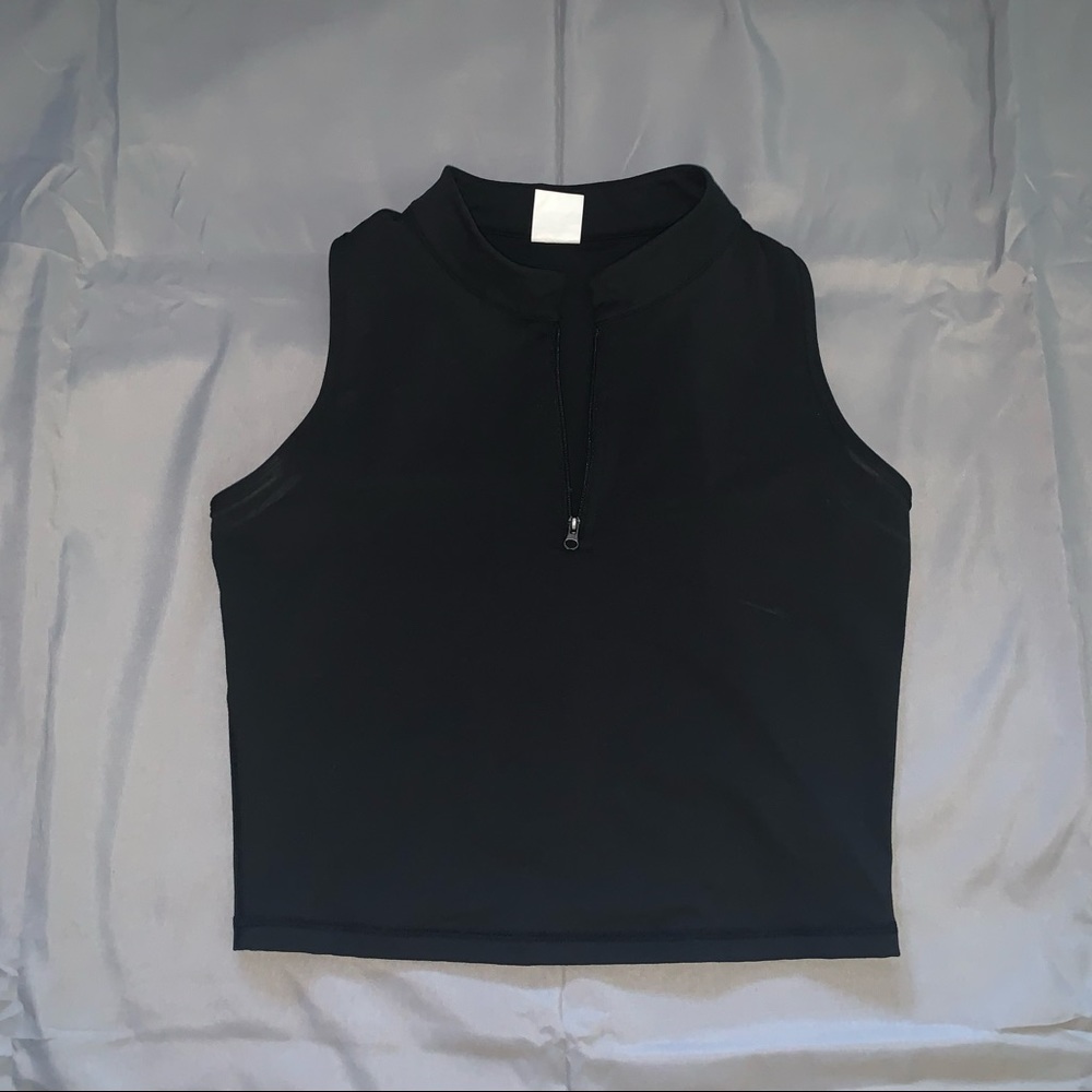 Nasty Fit Quarter Zip Crop